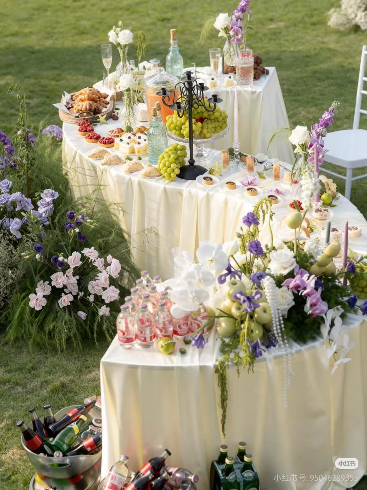 户外甜品饮品台参考